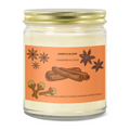 EMBER & BLOOM, CINNAMON & CLOVE, 9oz Clear Jar Candle